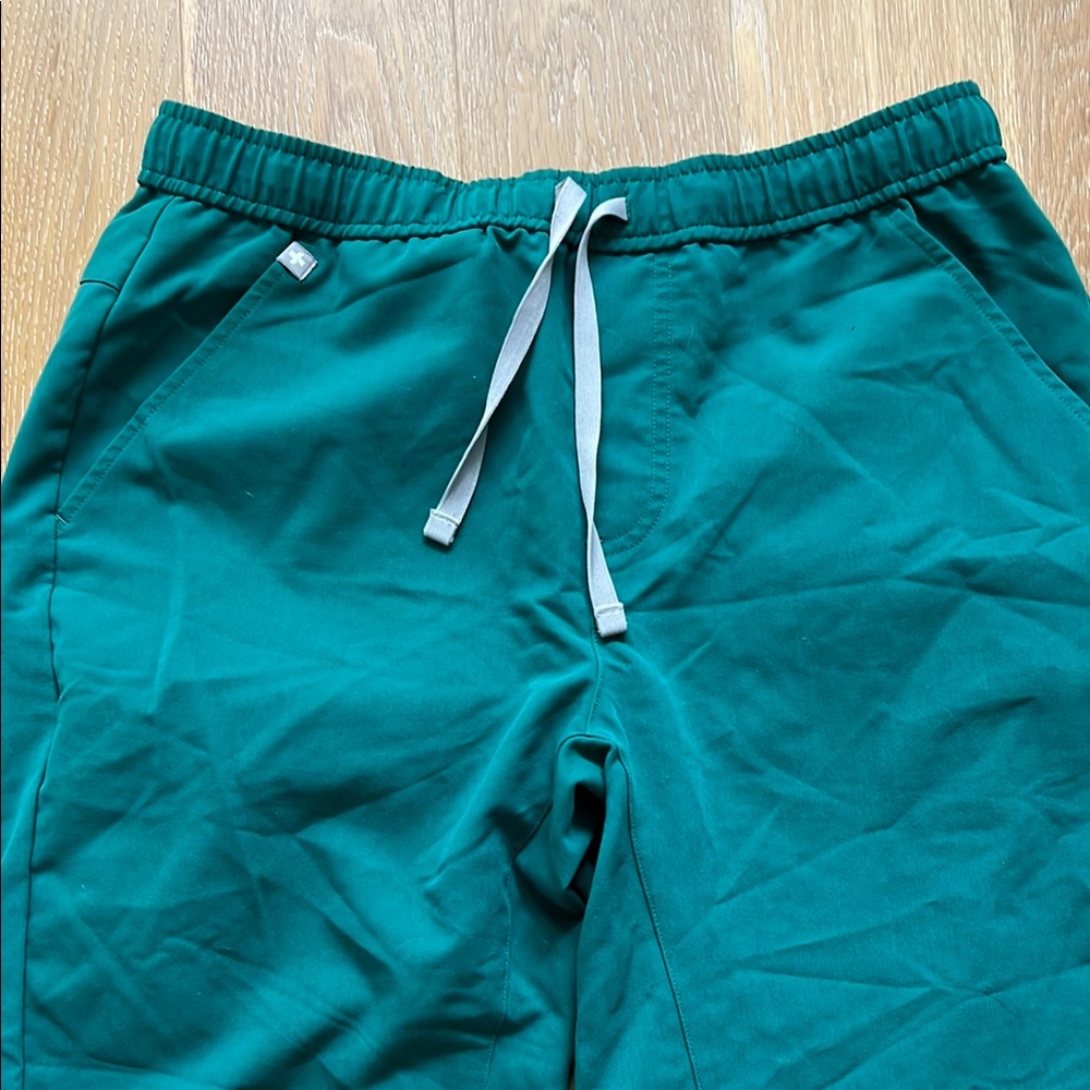 Figs Green Medical Scrub Jogger Pants